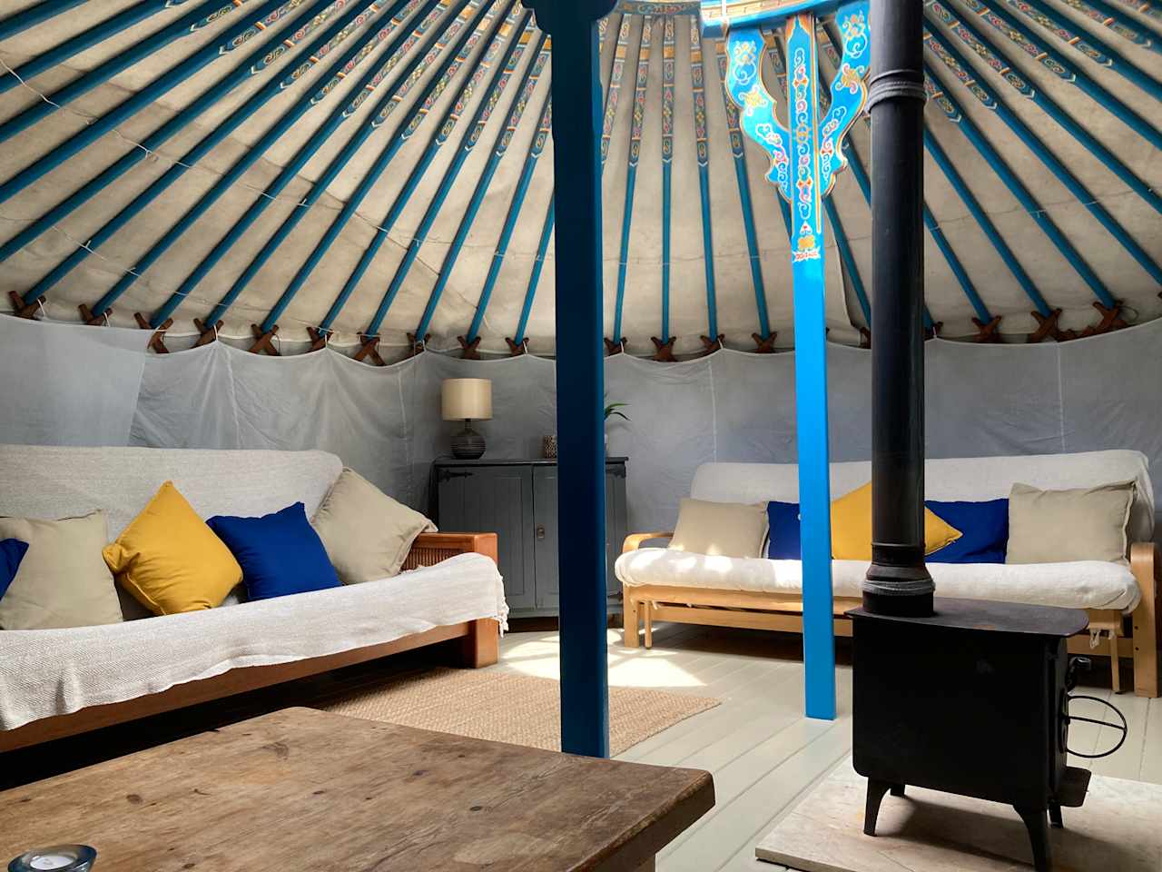 Barefoot yurts and  Safari Tent