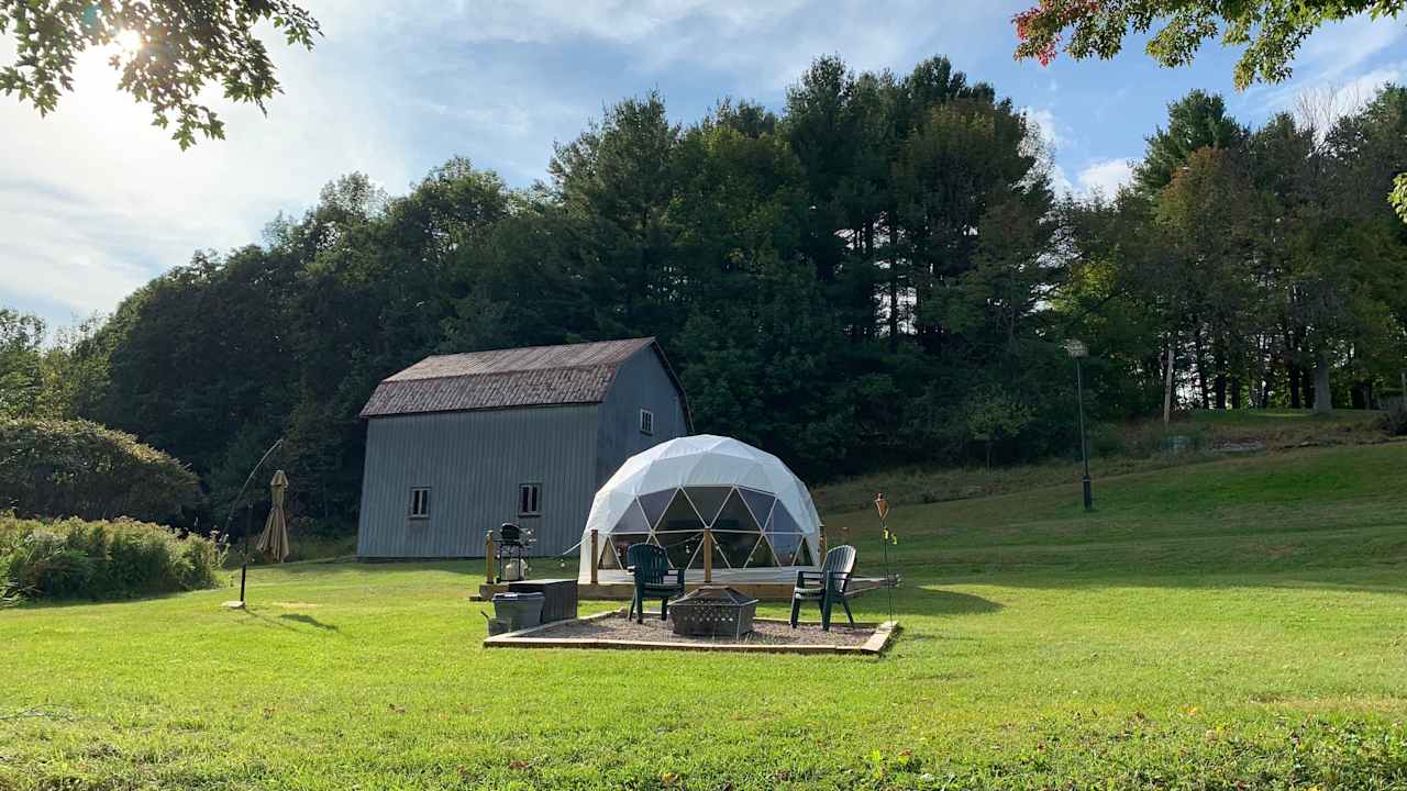 Red Bridge Dome Camping