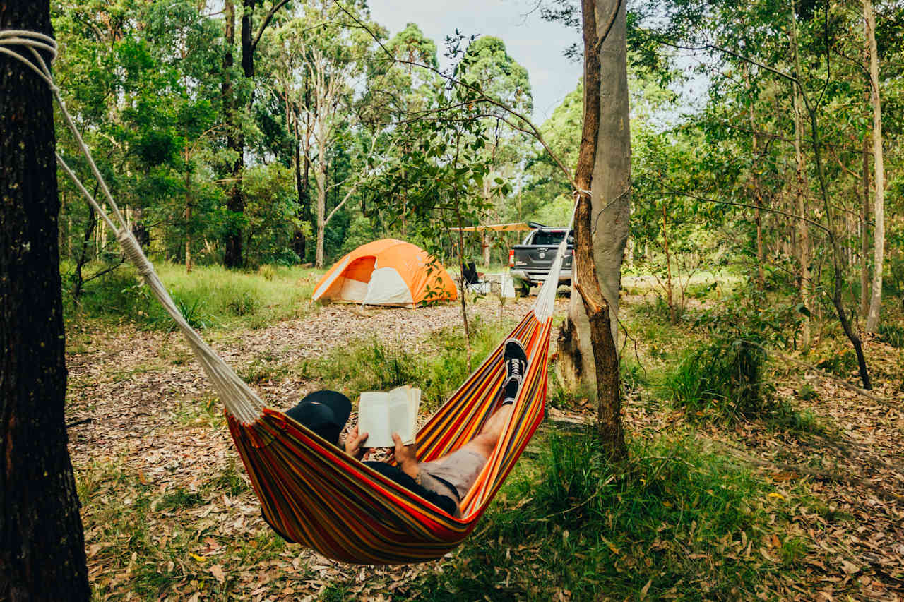 Time to get some reading and chill in the hammock