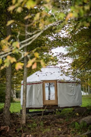 Cozy Yurt At Wild Earth Farm