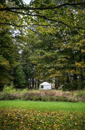 Cozy Yurt At Wild Earth Farm