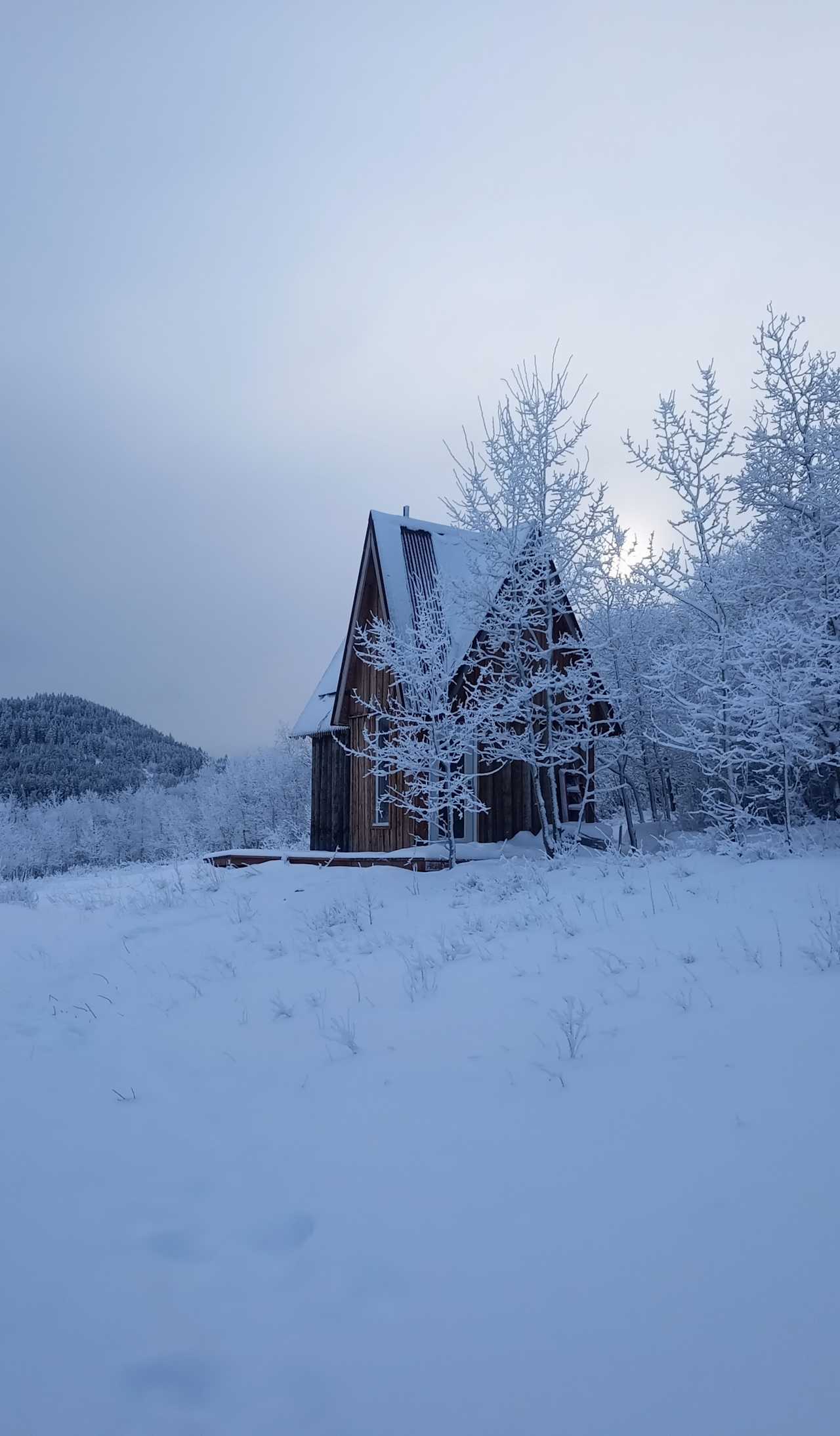 Finnish Off-Grid Foothills Cabin