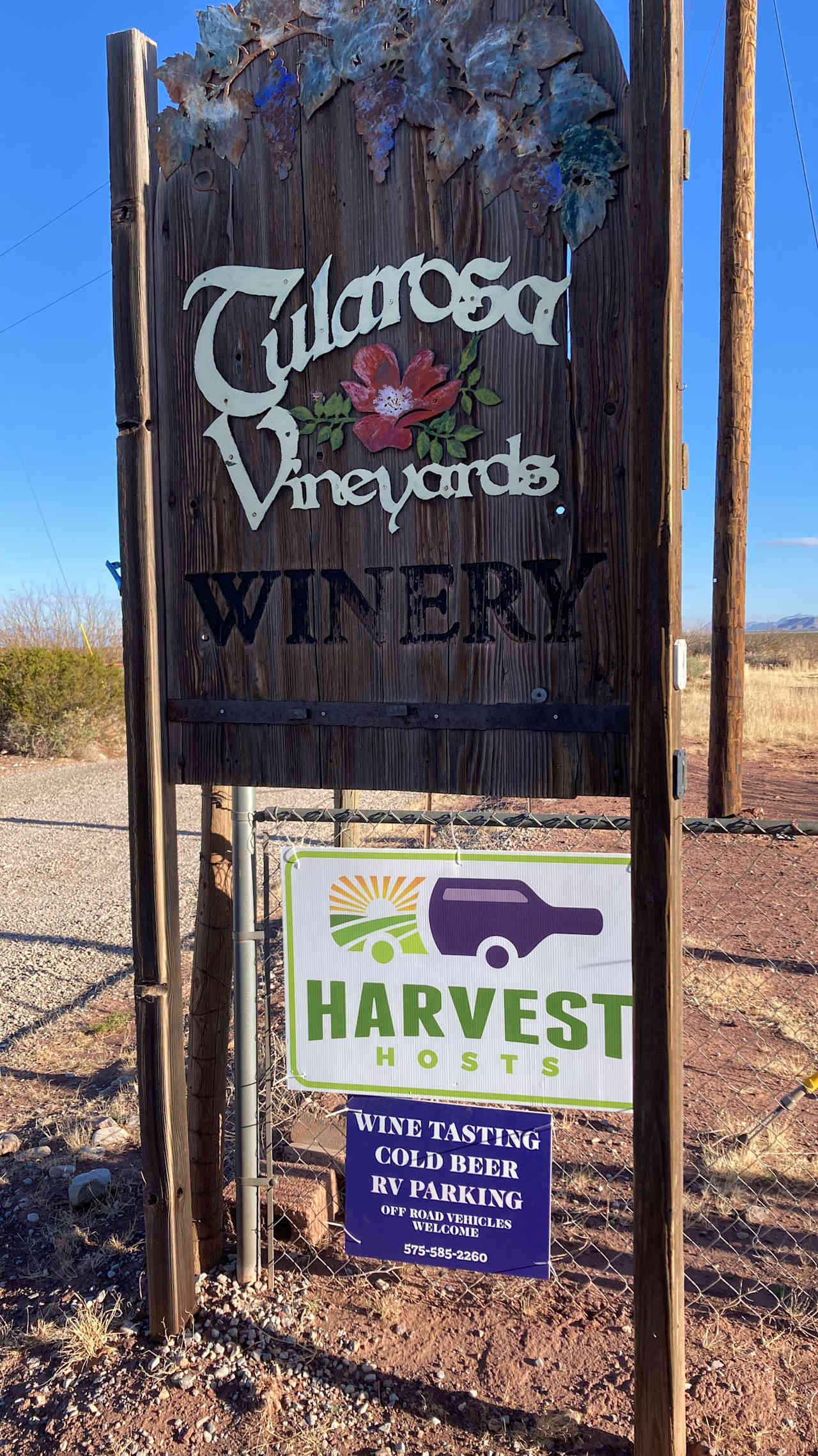 Tularosa Vineyards & Winery