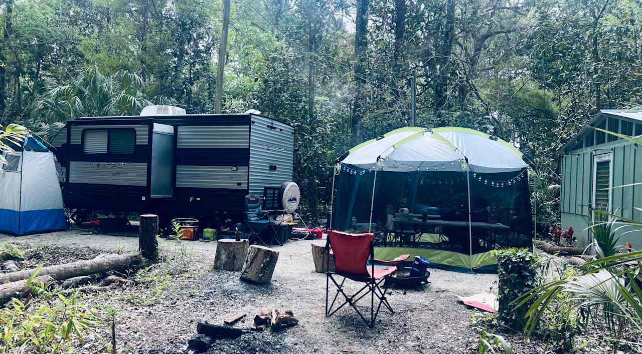 Manatee Delight RV Camp Site