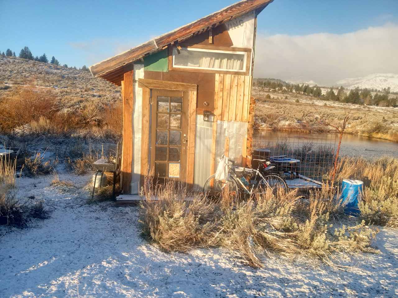 Snow on the adventure 