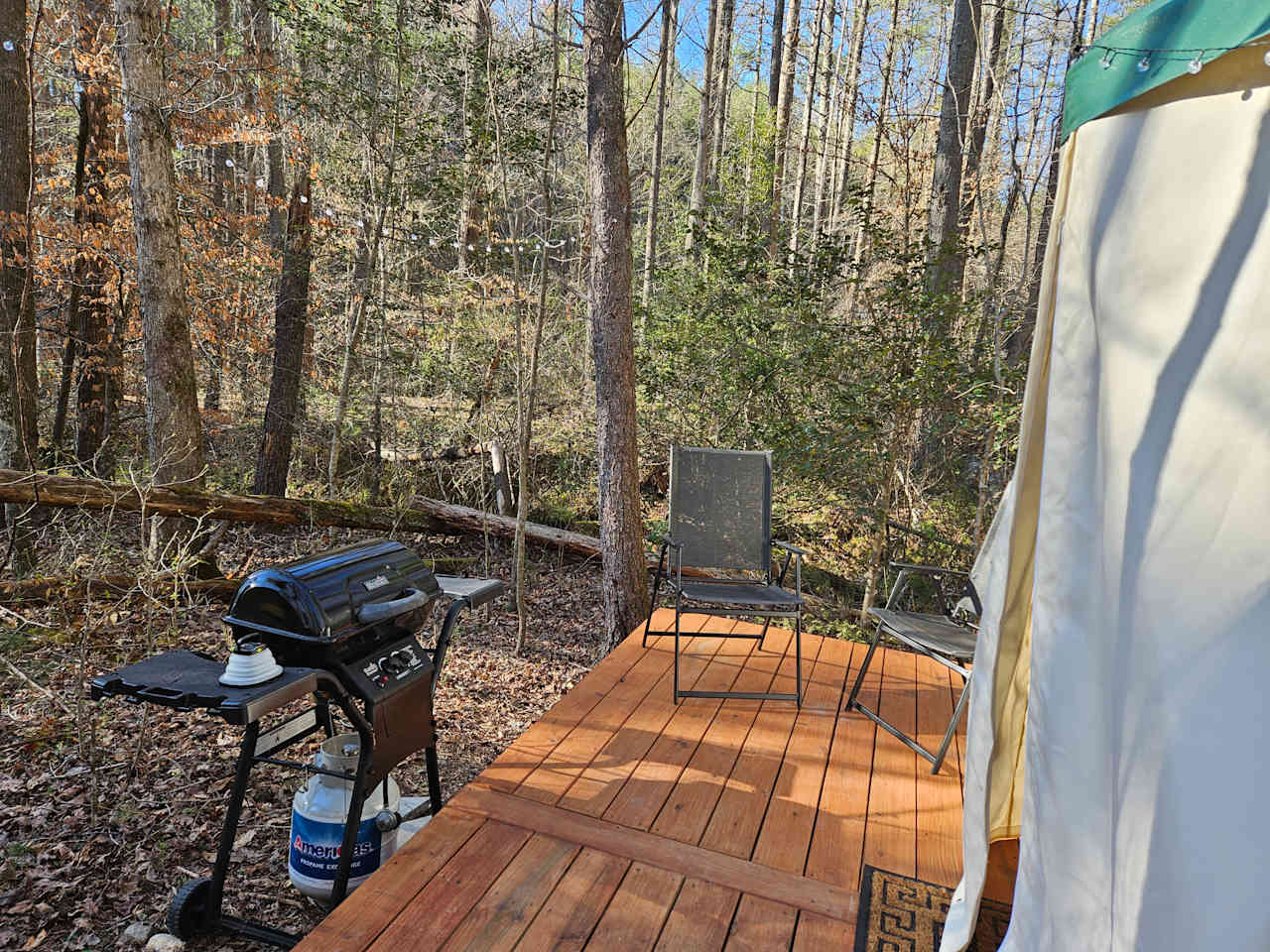 Yurt At Lake James And Fonta Flora