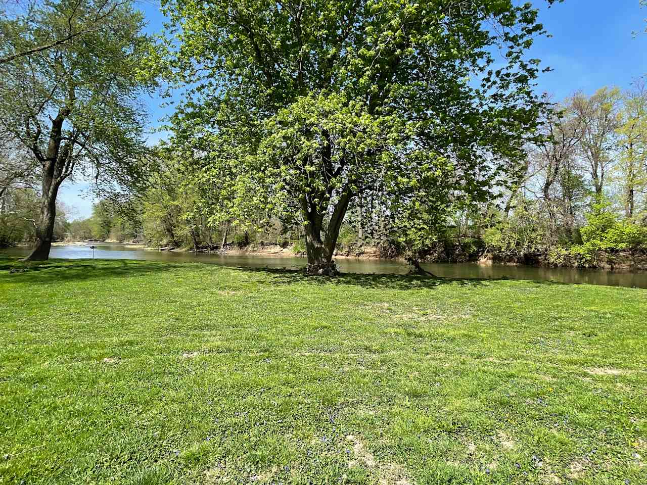 Flat Rock River Relaxing View