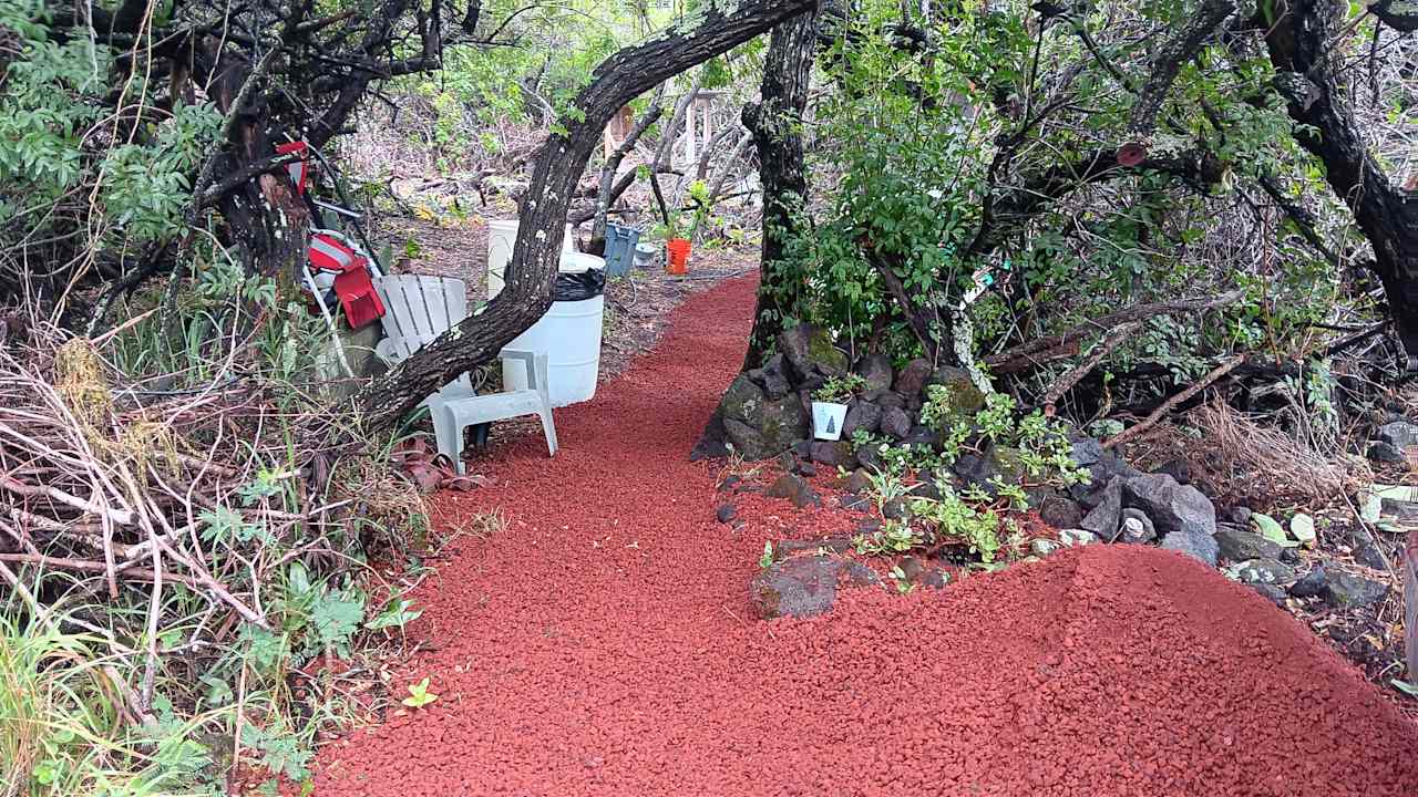 Entrance to the Campsite at Green Sands 