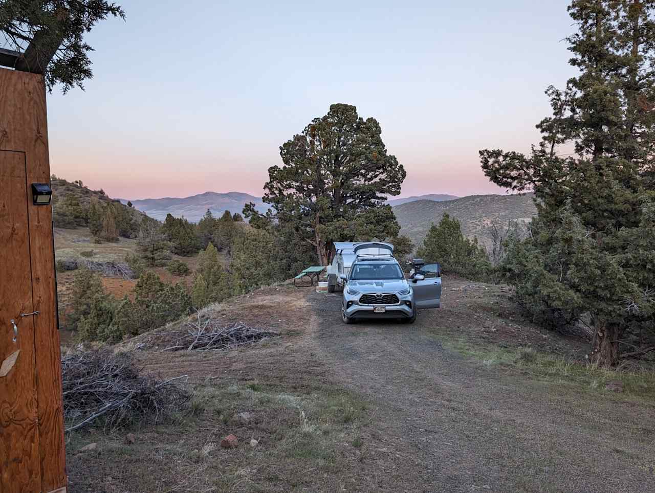 Back Side of Painted Hills Camping