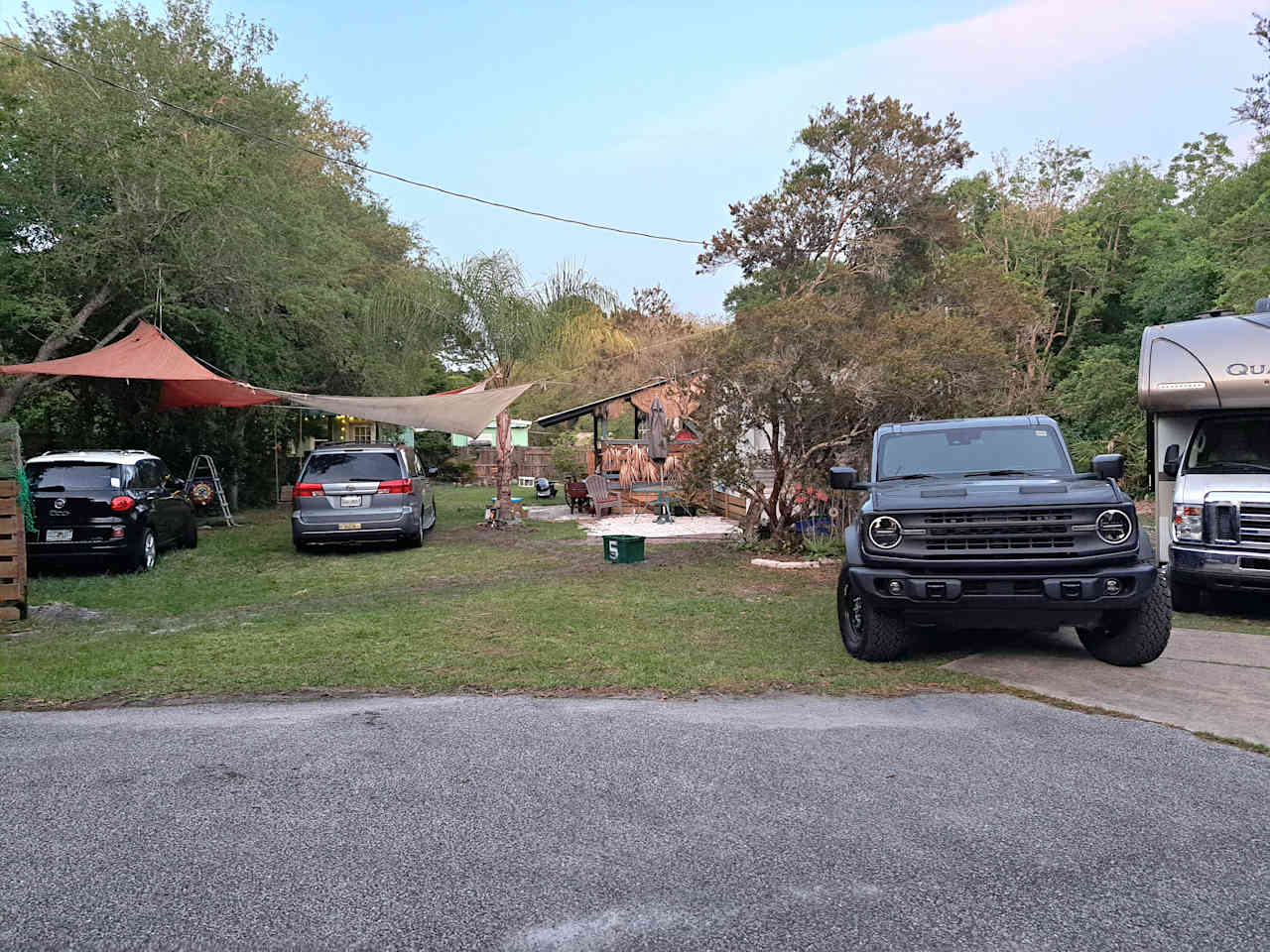 Old Florida Wooded Site Near Town