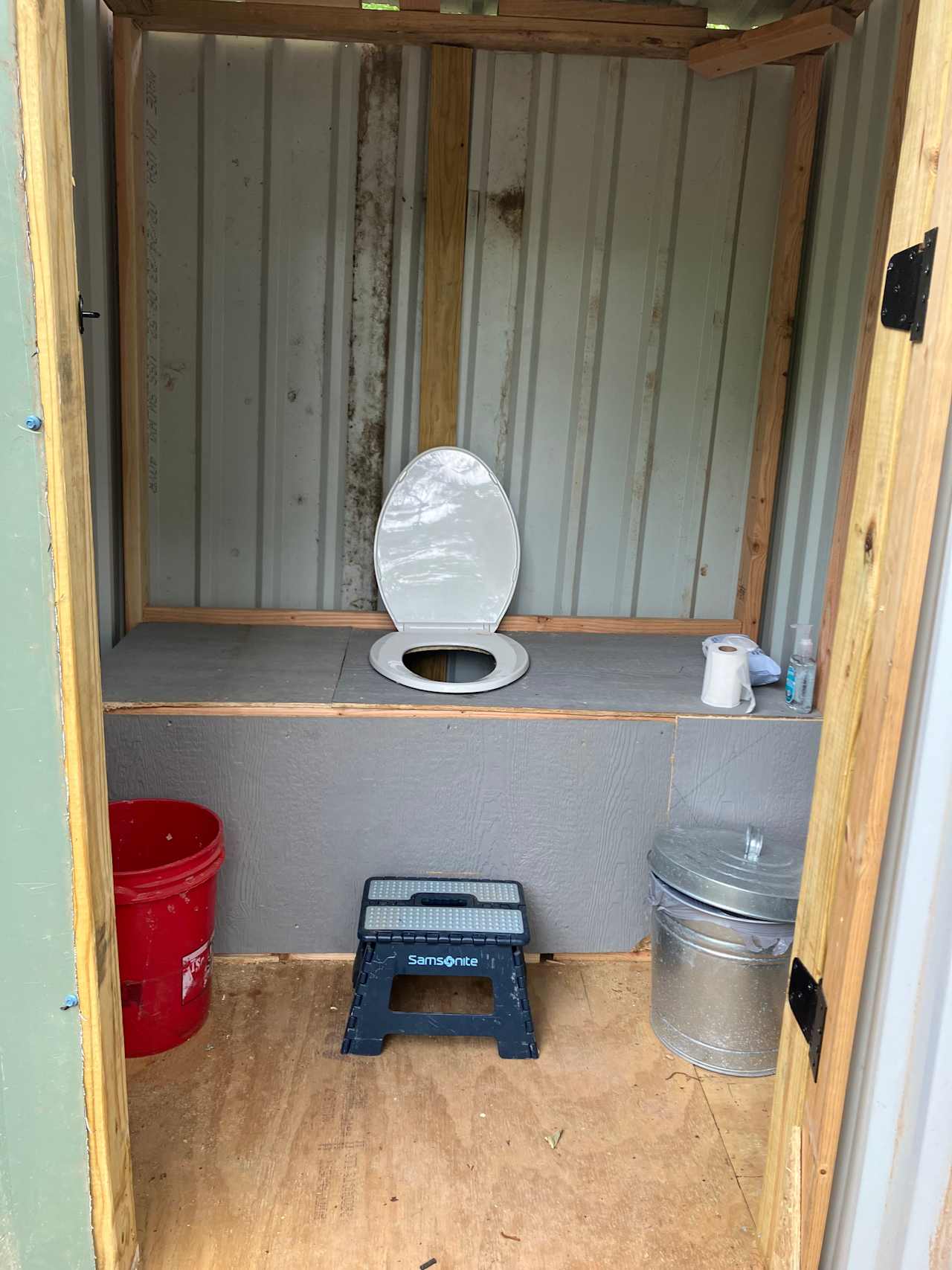 Composting toilet! 