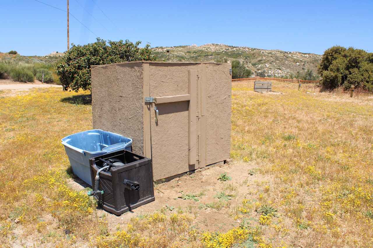 Water Well & Hose for use along with Bins