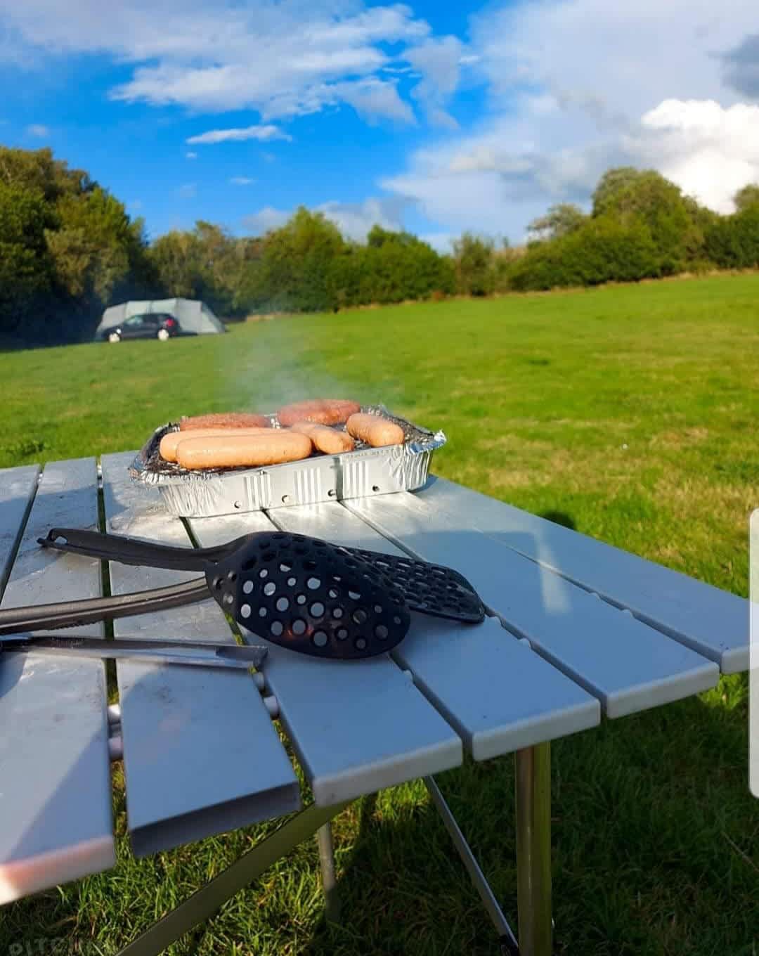 Camping at The Hollies