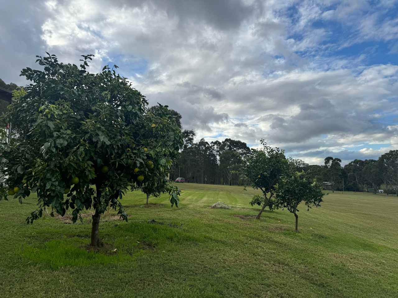 Looking towards the camp area...