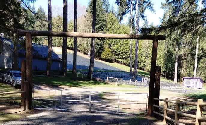 Glencove pasture and forest trails