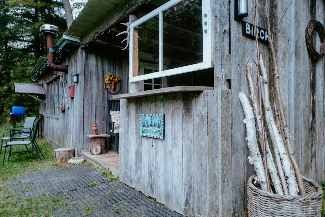 The Rustic Shack in the Wood's