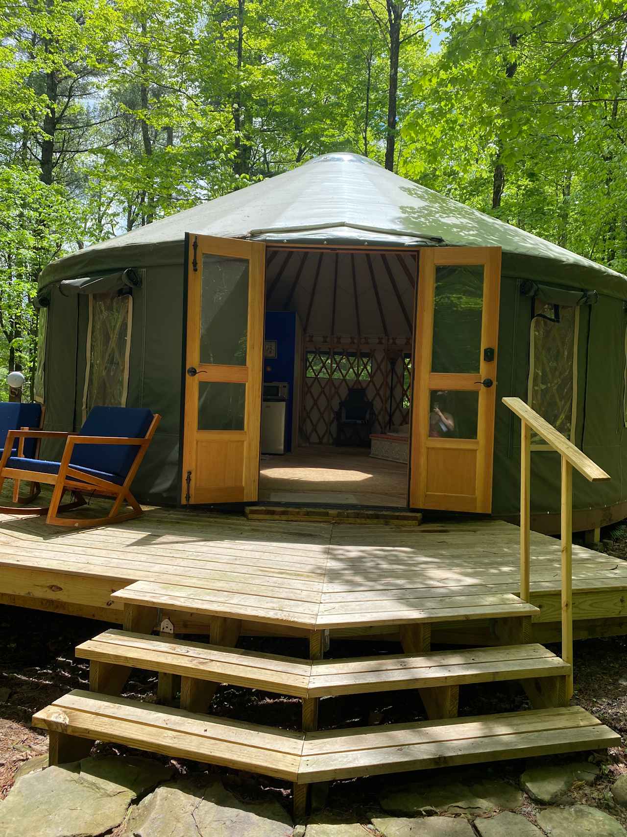 Glamping Yurt in Woods of Franklin