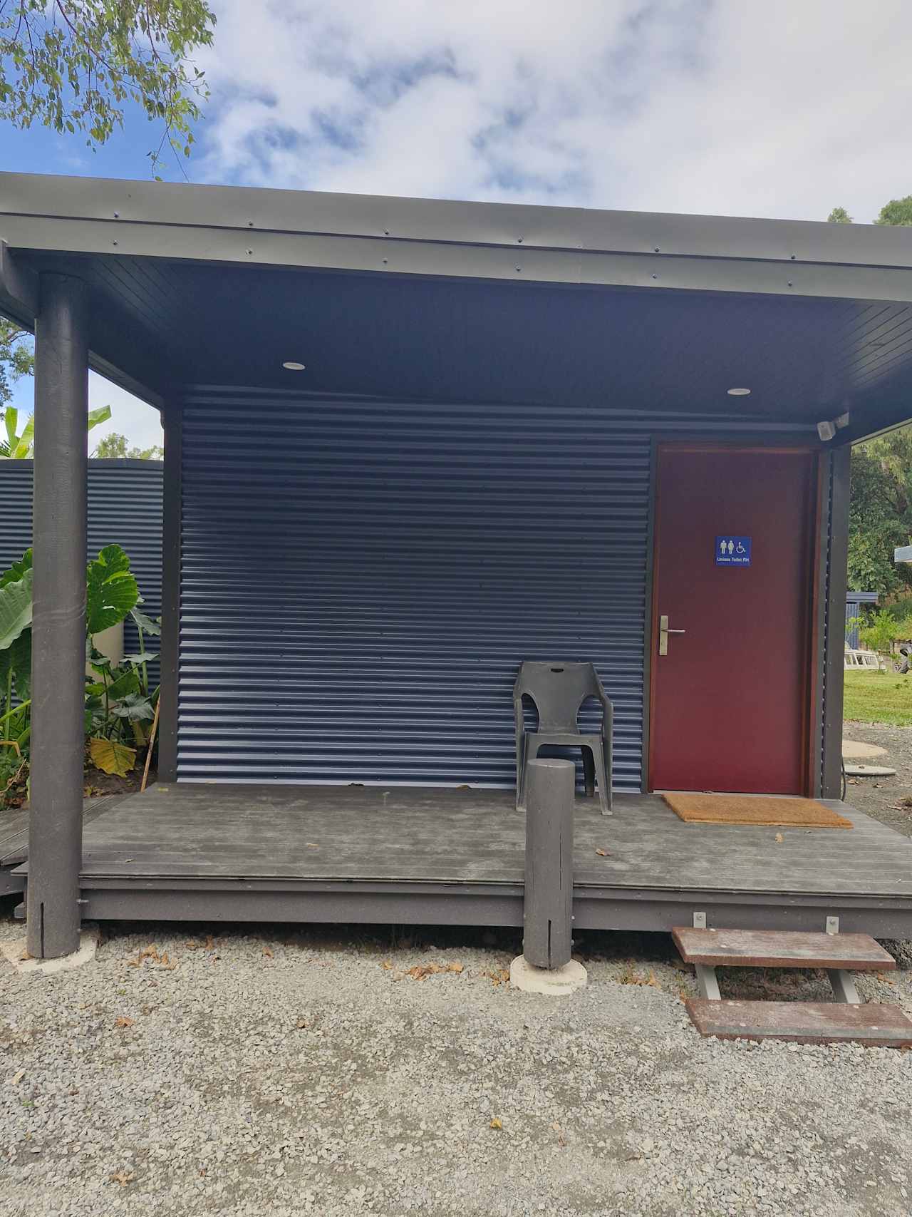 Toilet block