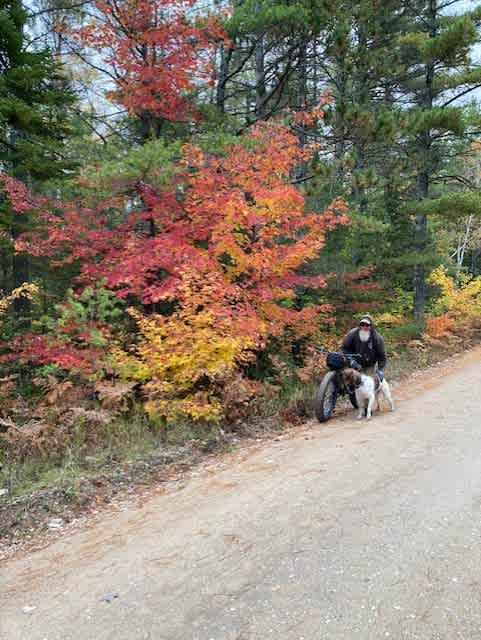 We are familiar with local and those within a 1/2 hour to 1 hour drive and beyond, biking trails across the Upper Peninsula. 