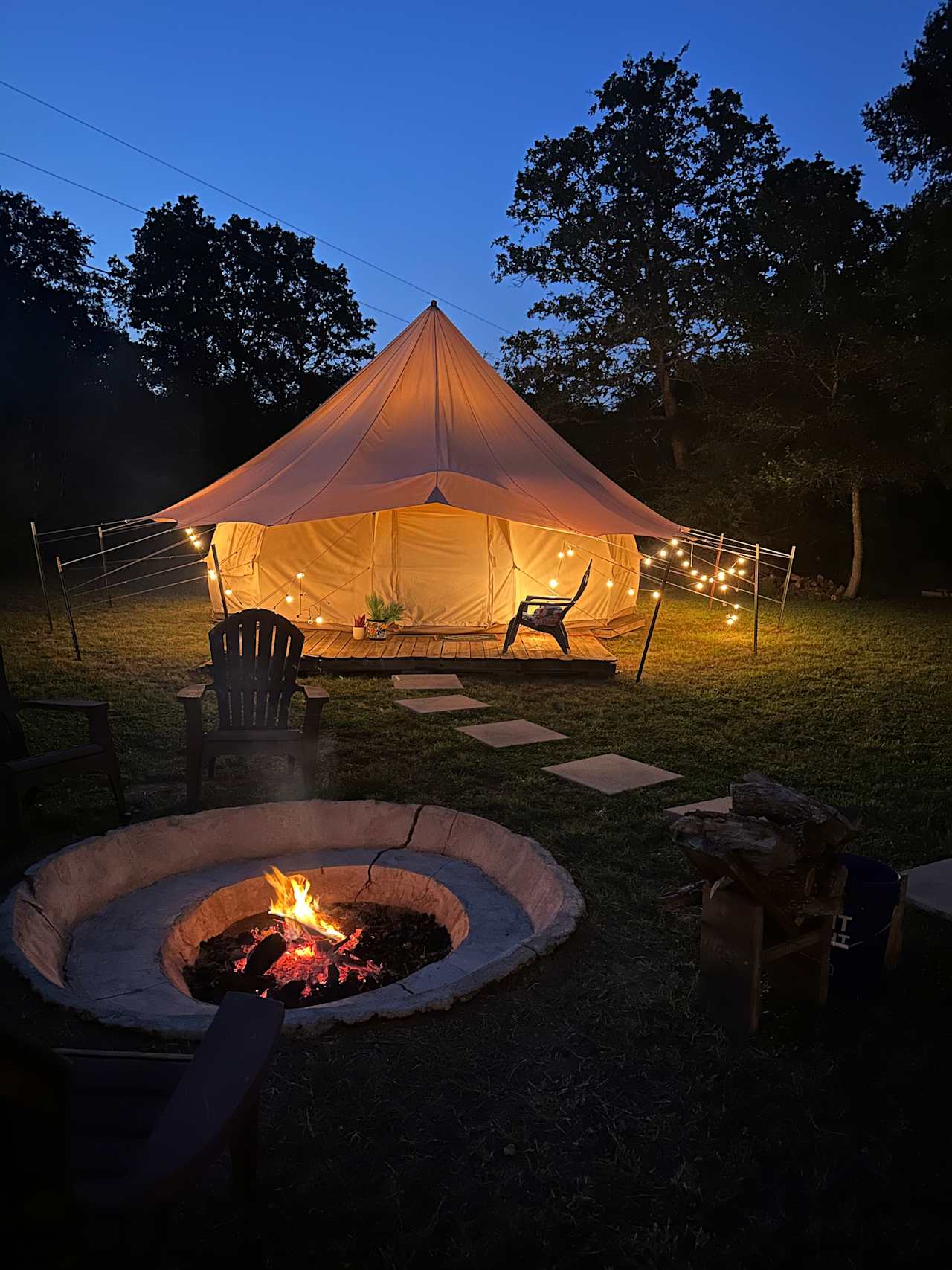 Country Glamping By The Pool