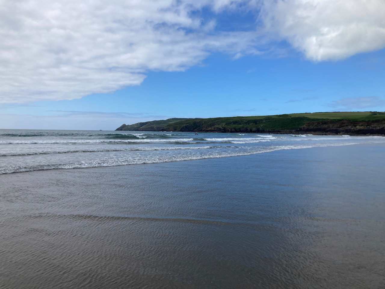 The local beach 