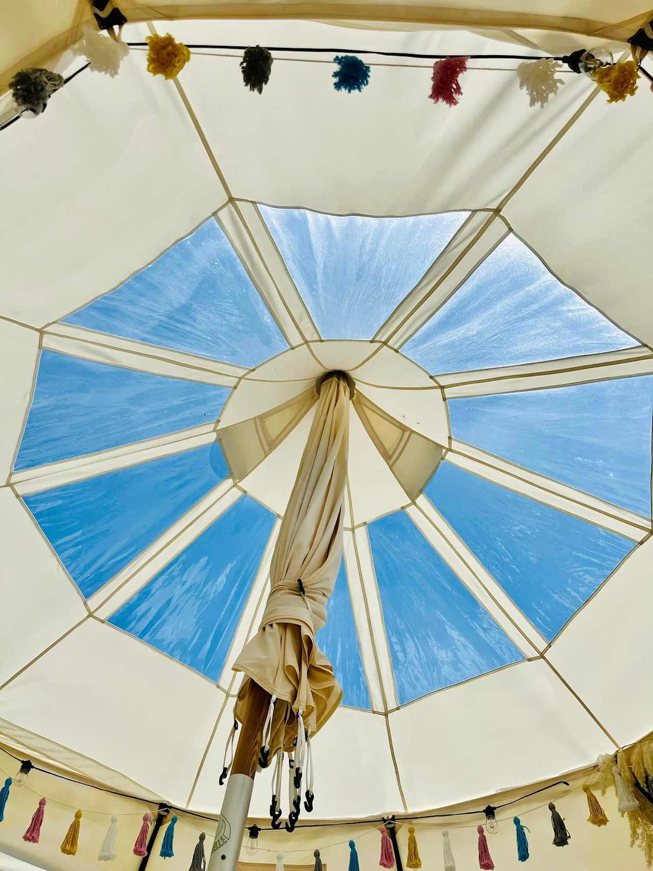 Stargazer Yurt Near Ocean City, MD