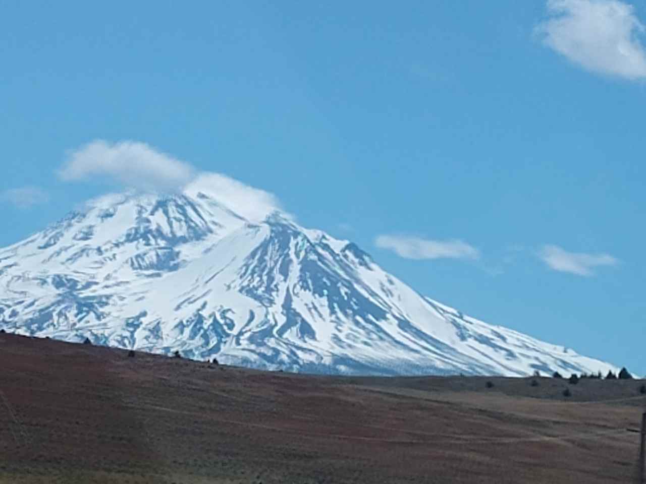 Mt Shasta is just 15 minutes away