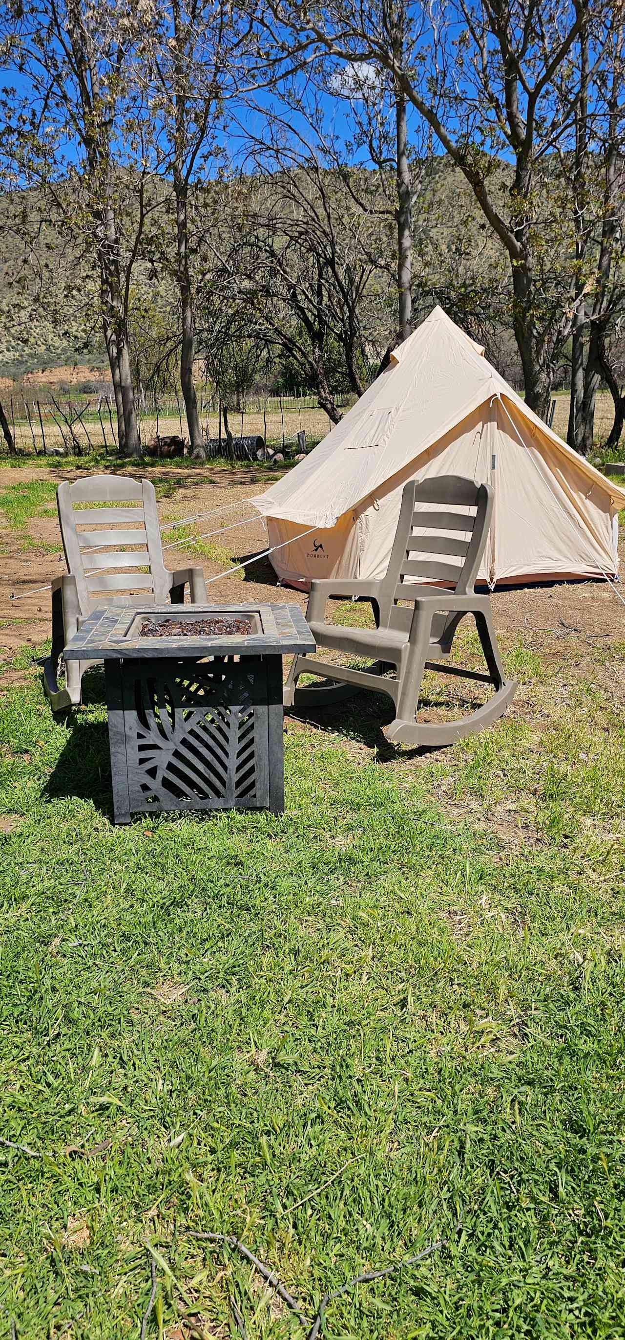 Tent Camp at Tuck & Bird Ranch