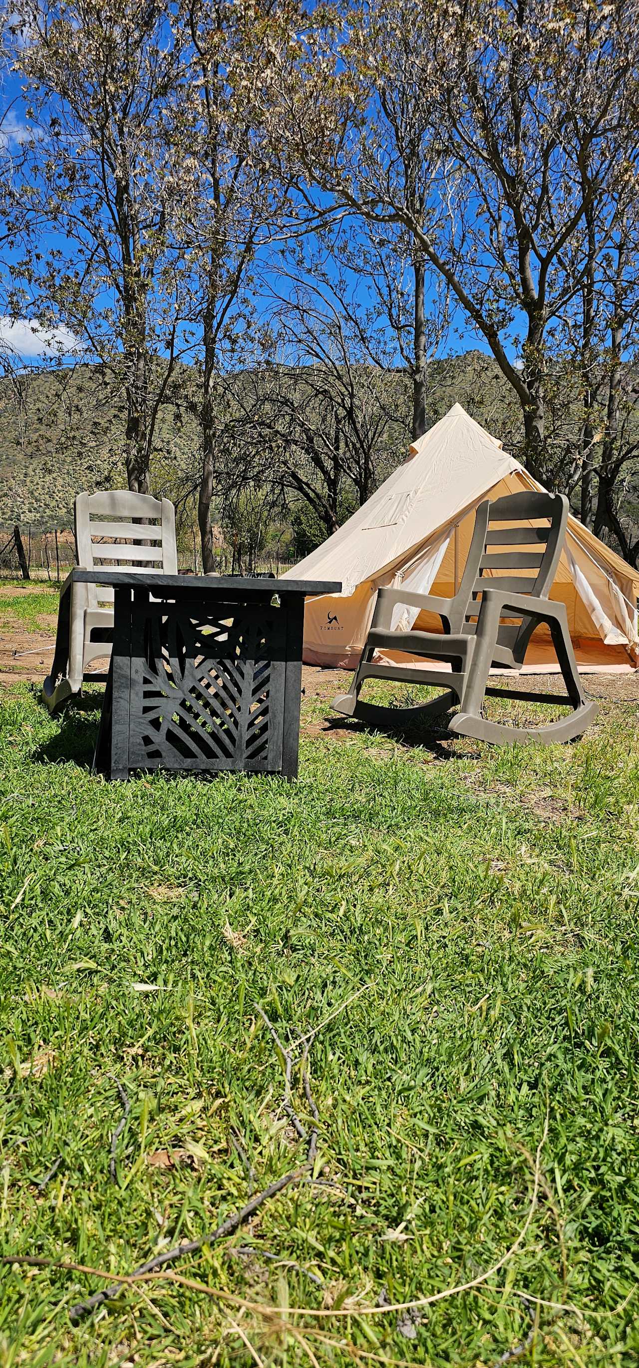 Tent Camp at Tuck & Bird Ranch