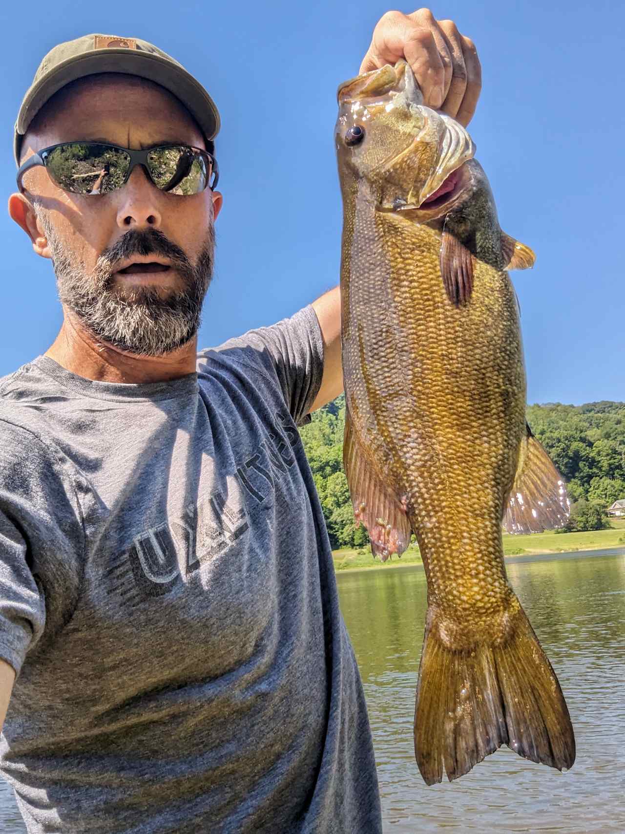 Cought this on campsite river bank!
