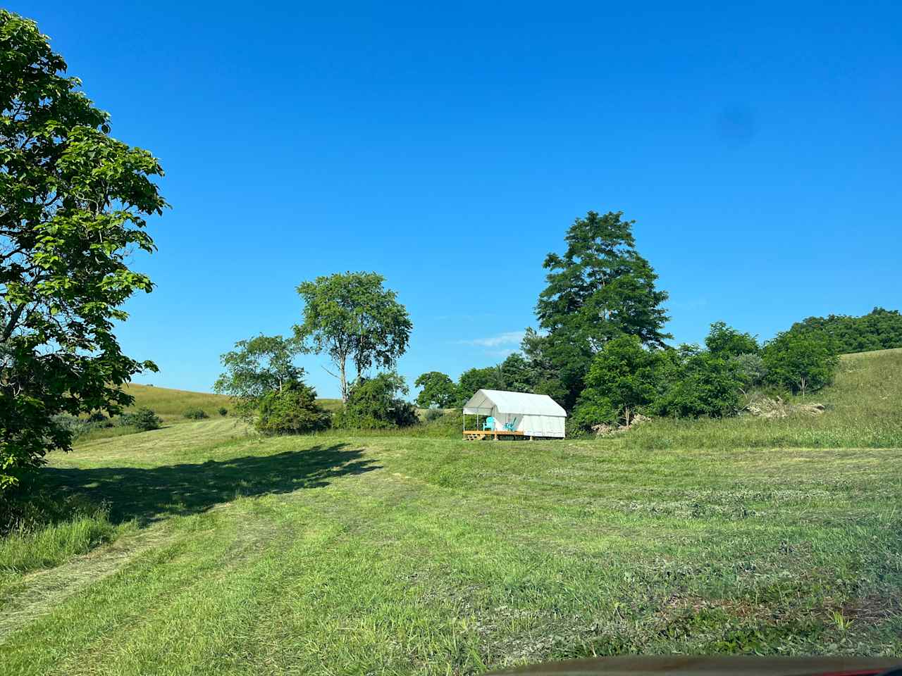 Campsites on Middle River