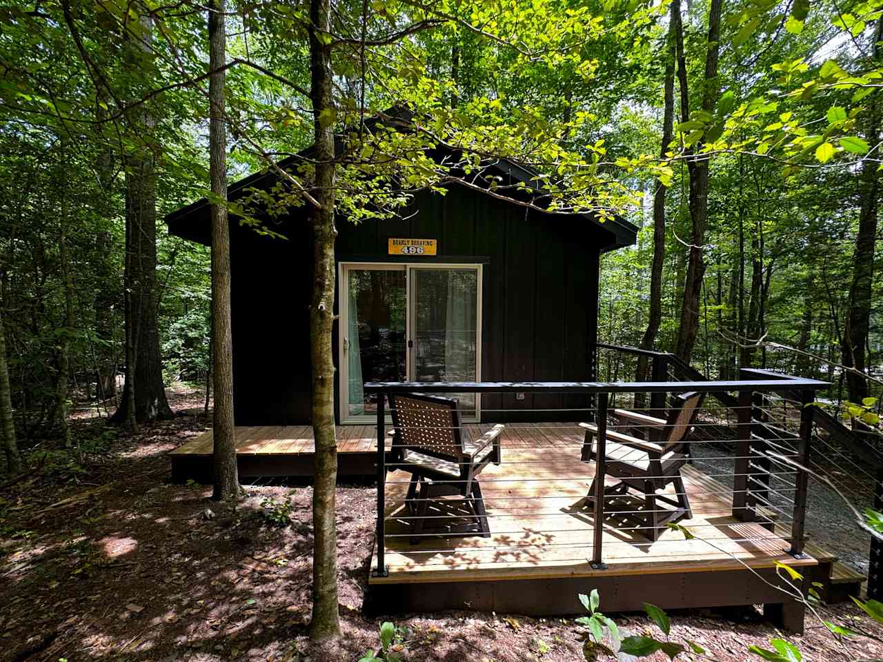 Bearly Behaving 496's Beautiful Scenery: Immerse yourself in the stunning scenic beauty of Valley Bear Farms, perfect for a rejuvenating escape.