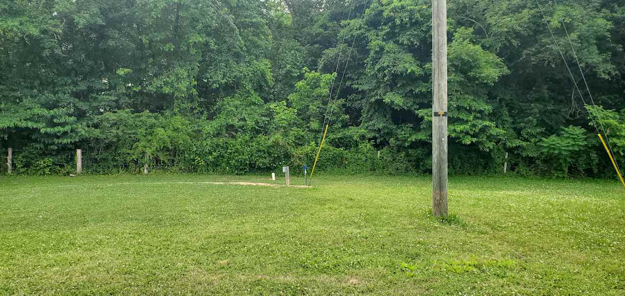 Site facing west.