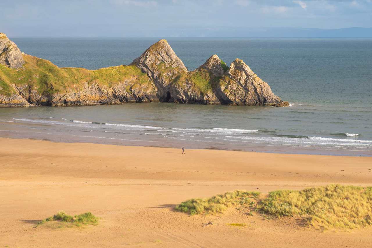 Three Cliffs Bay