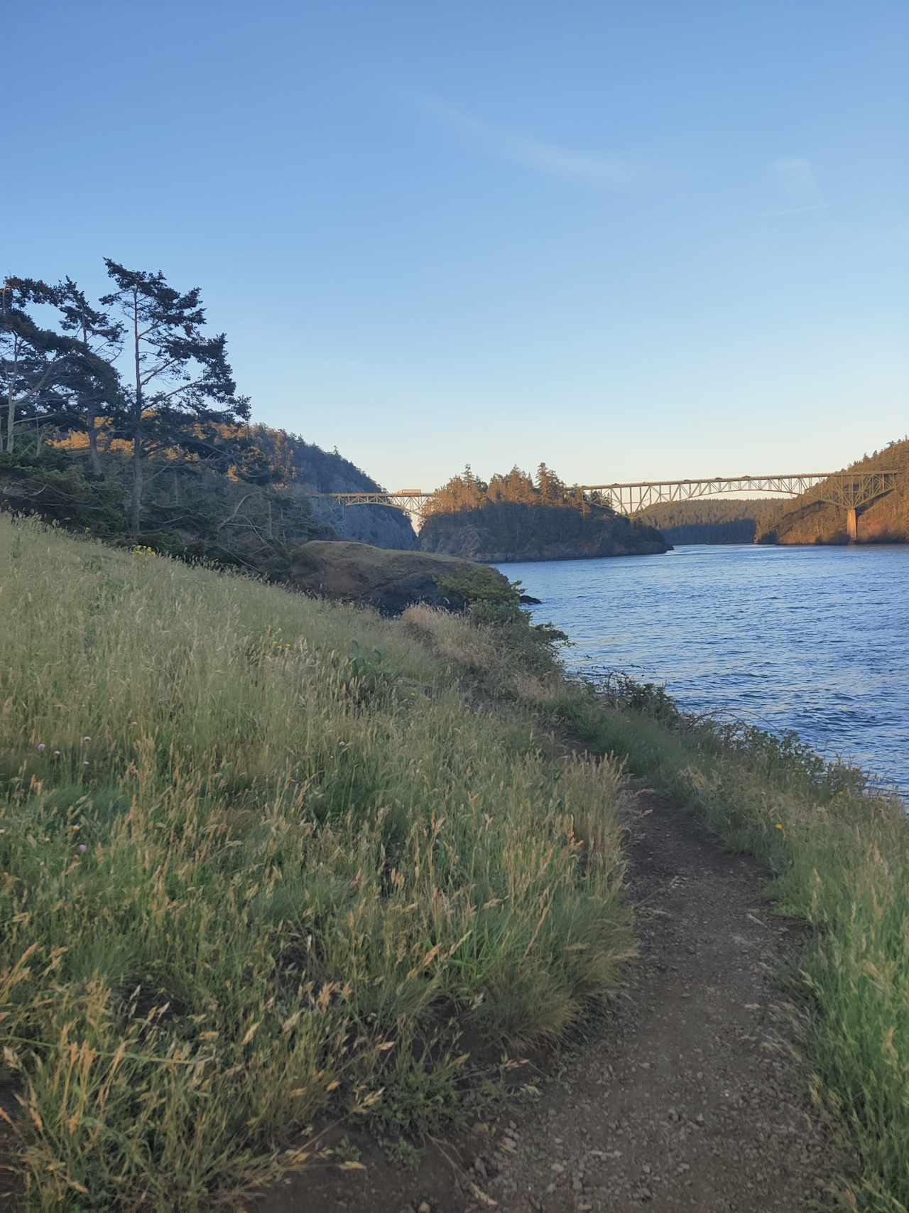 Our favorite hike, Rosario trailhead to lighthouse point, 5 miles and great for families, our personal favorite. 