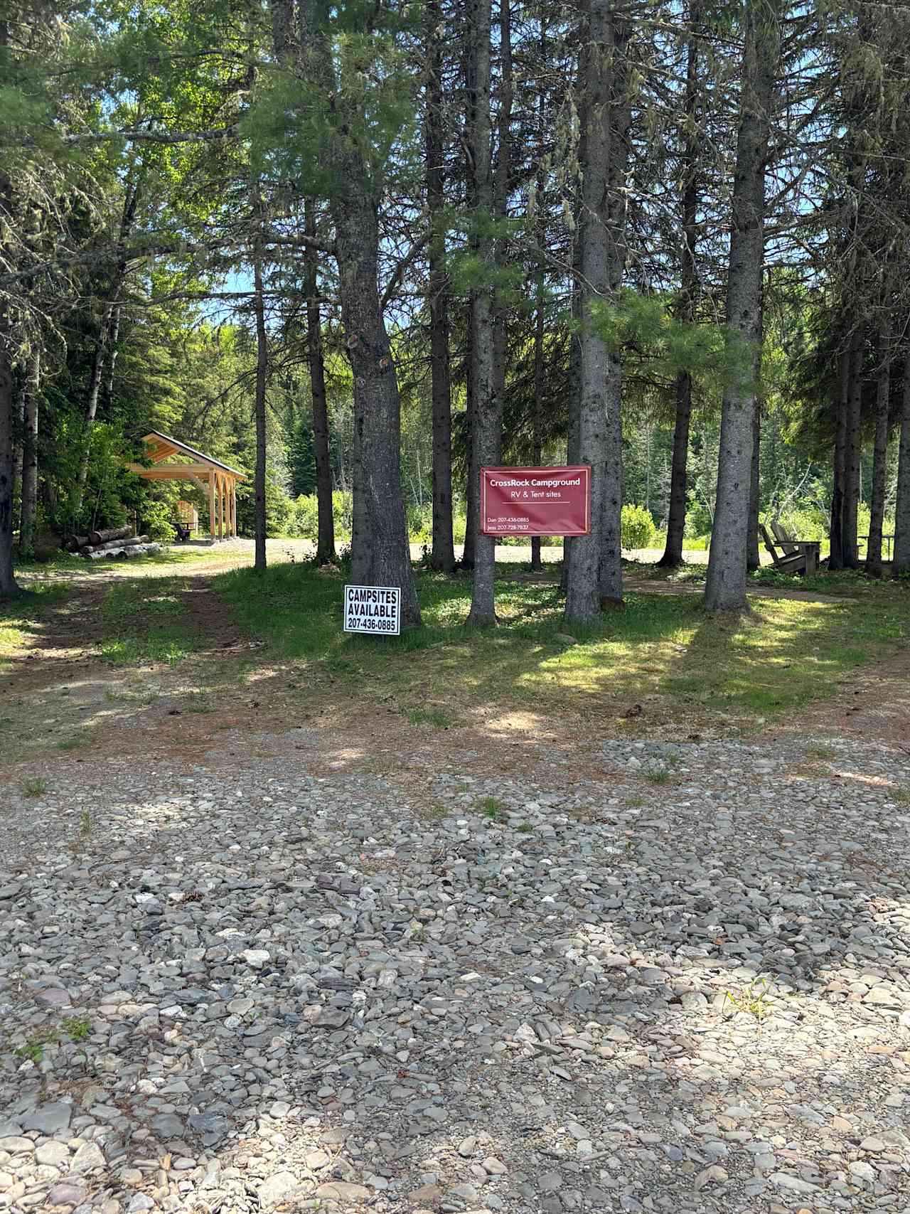 Allagash, CrossRock Campground