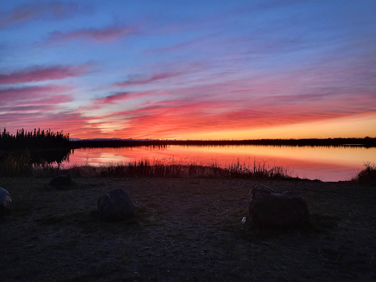 Kashwitna lake mile post 76.4