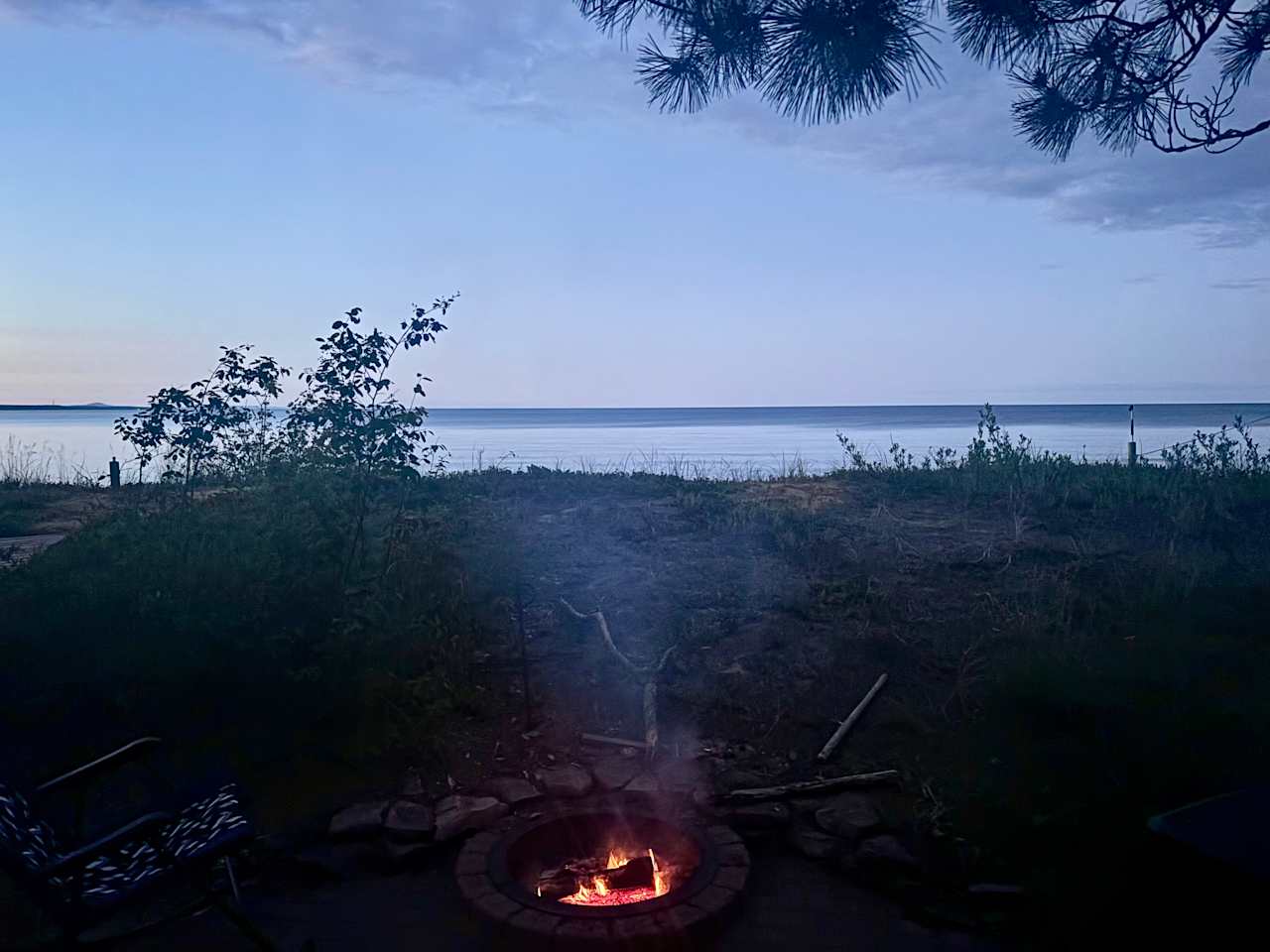 Premium Keweenaw Beach RV Site