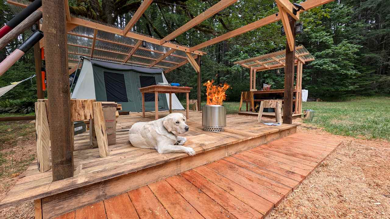 Shelter at Castle Rock Farm