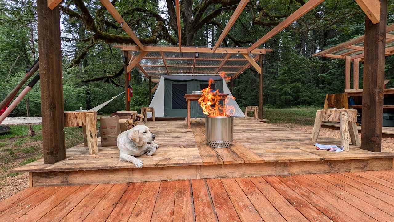 Shelter at Castle Rock Farm