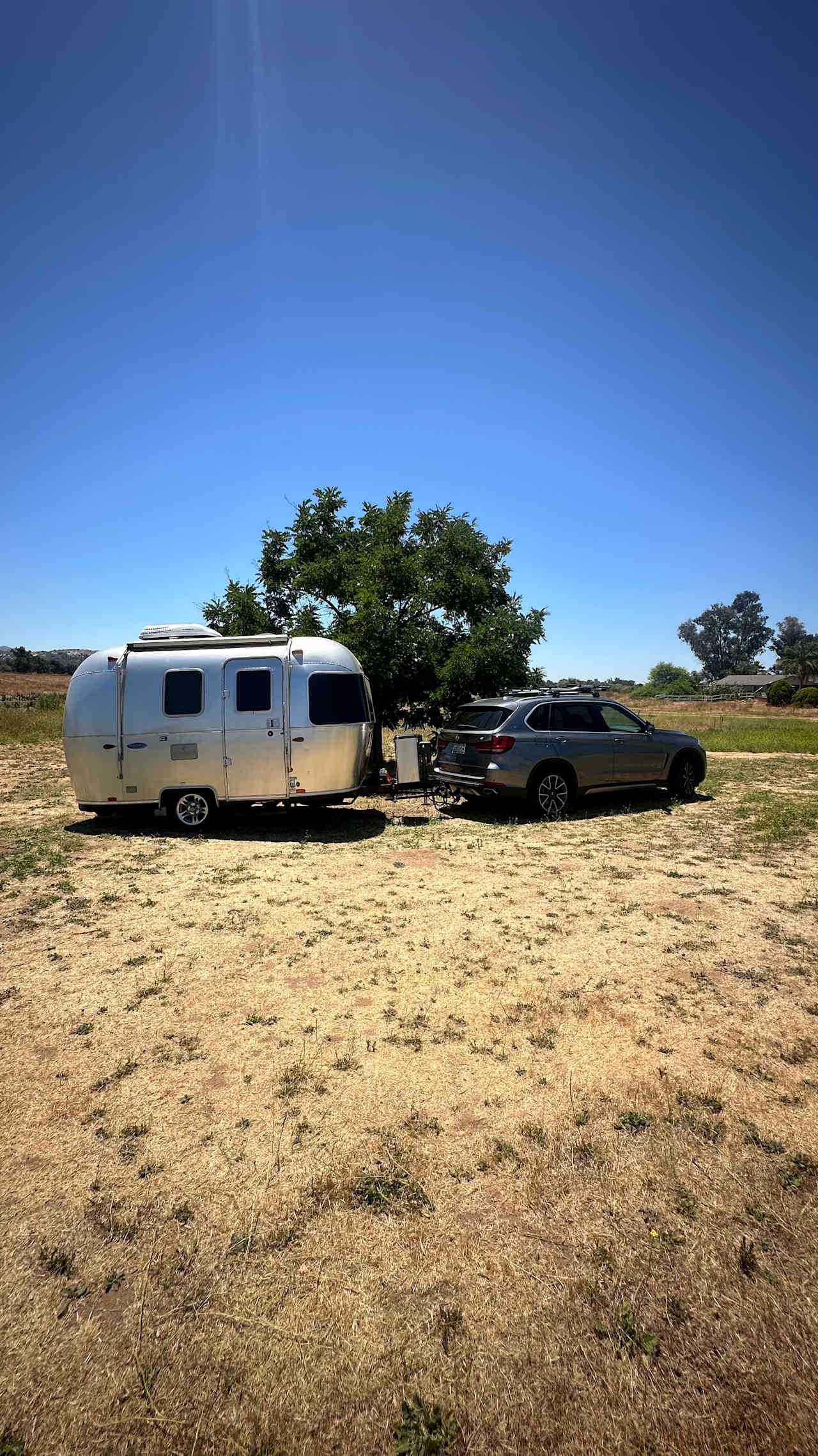 The spacious campsite!