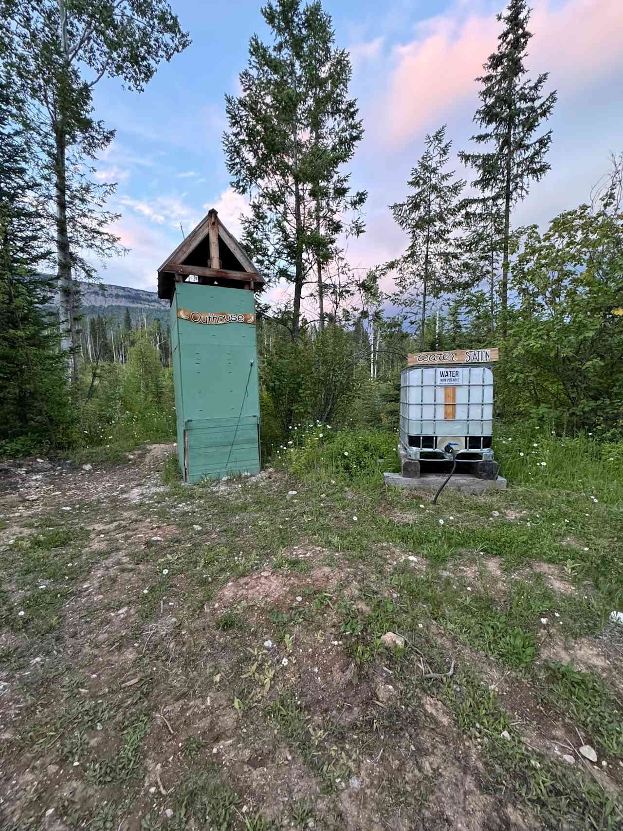 Sauna Under the Stars Camping