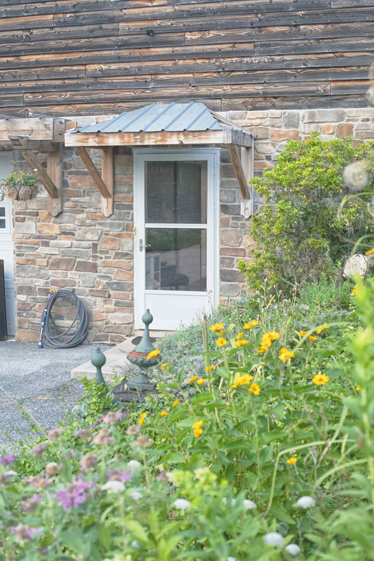 Entrance to the basement.