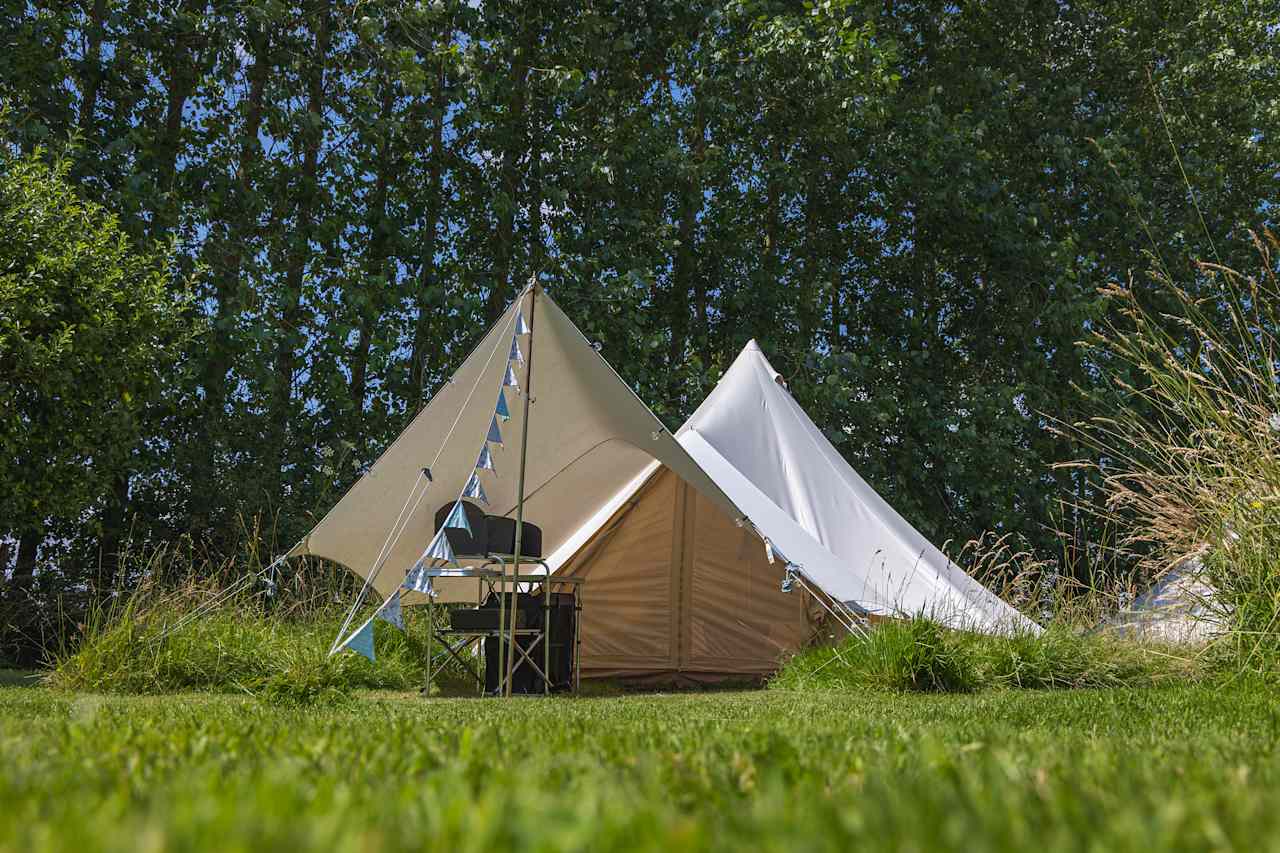 The Lavender Bell Tent.