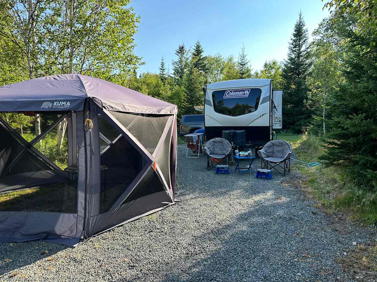 Cape Dauphin Glamping Site