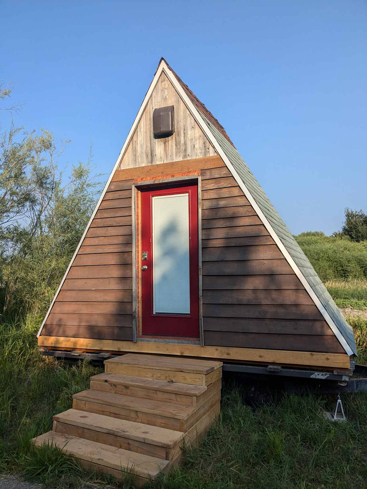 A-Frame Trapper Cabin