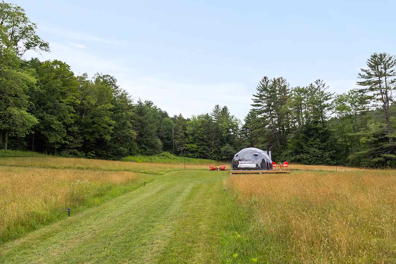 Glamping Dome - Central Vermont