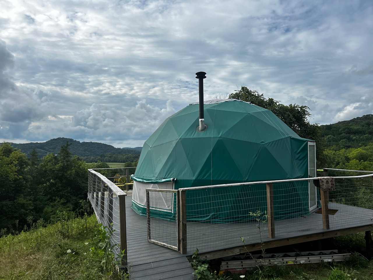 Dome from the trail.