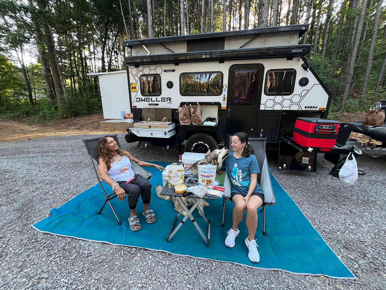 Camping on the farm in Ocoee