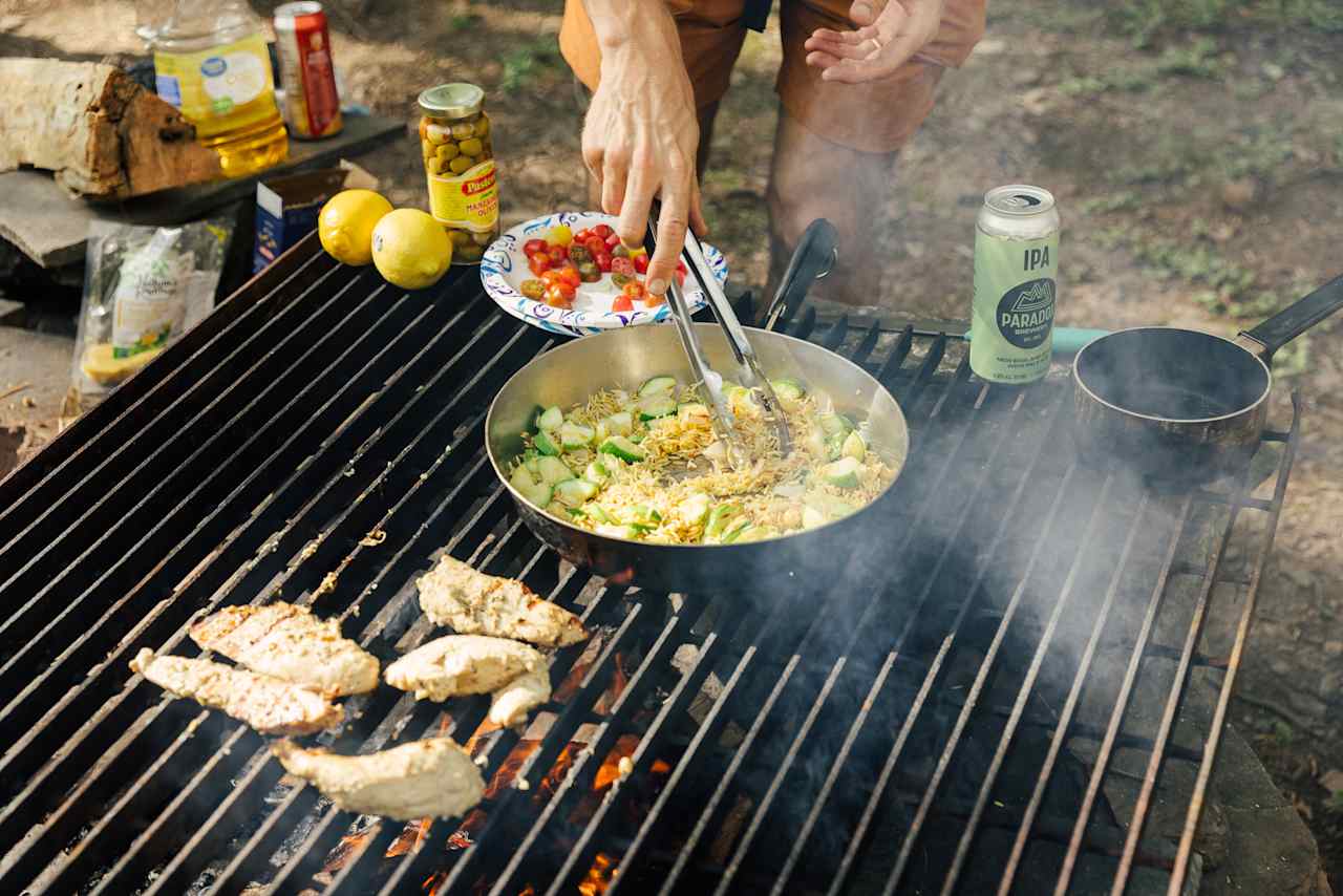 Everything you need to cook dinner outside 